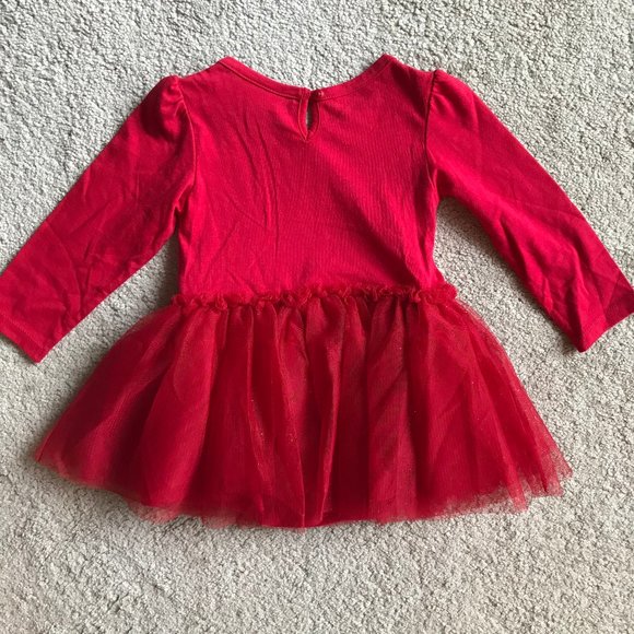 The Children's Place Tool Holiday Dress 9-12m - Picture 7 of 8